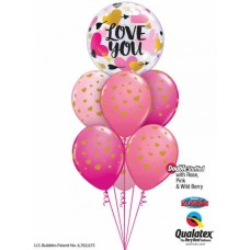 Bukiet 798 Arrows of Love Qualatex #78457 85706-6 43791-2 43766-2 25572-2